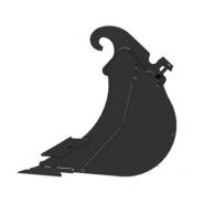 Godet d'excavation-mini-pelle - caterpillar finance france - 800 mm (31 in) - poids 67 kg_2