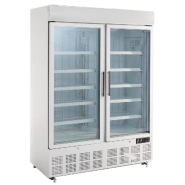 Vitrine réfrigérée négative 920 litres 2 portes avec bandeau lumineux_2