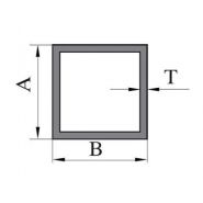 Profilé aluminium - JMA - Tube carré aluminium 6061 résistant à la corrosion et personnalisable_2