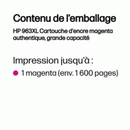 963XL Cartouche d'encre magenta authentique, grande capacité_2