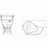 Benne à tuyau couchée : avec boucles latérales de levage_2