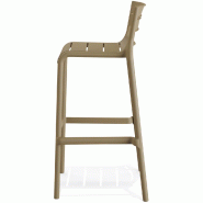 Calor - Tabouret de bar empilable en polypropylène Sable_2