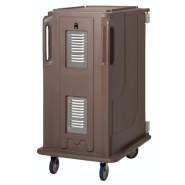 Chariot de distribution de plateaux repas - 16 plateaux - pour hôpitaux, maisons de convalescence ou prisons_2