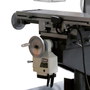 Fraiseuse universelle Optimum MT 50E - avance automatique, col de cygne réglable et table orientable ±45°_2