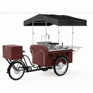 Triporteur professionnel pour la vente de crêpes sans crepiere ni distributeur a pates_2