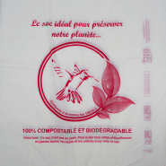 1000 sacs bretelles biodégradables - 27+16×50 cm - 18µ - imprimés Colibri personnalisables_2