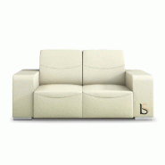 Canapé d'attente 2 places SF1 - Mobel Linea - Noir_2