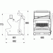 Jac - trancheuse de table à levier progressif pico_2