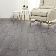 Vidaxl planches de plancher pvc non auto-adhésif 4,46m² 3mm gris foncé 146596_2