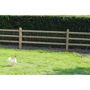 Windsor - clôture en bois pour chevaux - pin rouge norvégien durable - hauteur 1m20 à 1m30_2