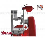 Trancheuse haut de gamme avec affûteur intégré et lame 350 mm