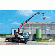 Grue auxiliaire Fassi F245A Active - Capacité de levage jusqu'à 23,6 tm - Bras hydraulique jusqu'à 22,60 m avec jib_2