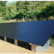 Plancher de fixation au sol GSE Ground System 1x12 - Pour 12 panneaux photovoltaïques en portrait_2