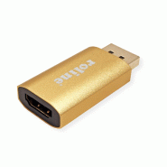 Roline gold adaptateur displayport - hdmi, 4k, v1.2, dp m-hdmi f_2