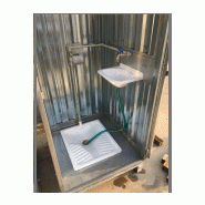 Toilette mobile raccordable - Box 1 - 97 x 91 x 120 cm - Sanilib_2