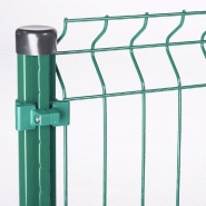 Lot de colliers verts 15 cm en PVC pour installation de panneaux