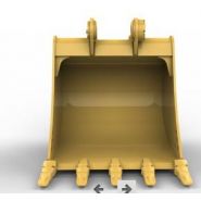 490-4018 godet d'excavation à usage normal avec lame de nivellement - caterpillar finance france - 800 mm (31 in) - poids 647 kg_2