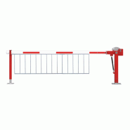 Barrière levante assistée par vérins WES 350 de 3,00 à 8,00 m_2