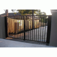 Portail battant barreaudage carré - 3000 / 2000_2