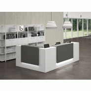 Banque d'accueil d'angle Z2 - Officity - 245, Gris ombre_0