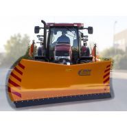 D1s-5 - Lame de déneigement orientable pour camions - Snow Service avec système hydraulique et anti-choc_2
