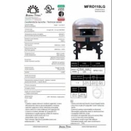 Four à pizza hybride rotatif MFRO110DG - 7-8 pizzas - Manna Forni_2