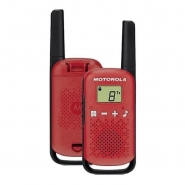 T42 Red x2 - Talkie Walkie Motorola - 4 km de portée, compact et léger_2