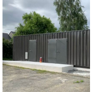 Container technique 20 pieds pour ateliers,  bureaux, salles de stockage et salle de réunion_2