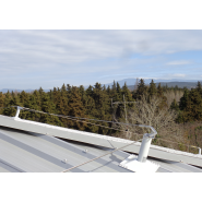 Ligne de vie à chariot inox pour bac sec et panneau sandwich - dispositif d'ancrage horizontal avec absorbeur d'énergie intégré_2