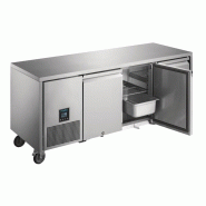Table réfrigérée négative 3 portes Serie U Premium 420L UA008 Polar_2