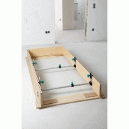 Wolfcraft gabarit de cadre de porte easy 600-1000 mm 3675000