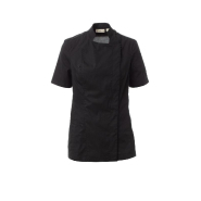 Veste de cuisine - Femme col mao, ripstop coton et Lycra, mesh dos - Starlight Mesh Lady S00732-P142 - Payper_2