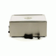 Bain-marie électrique professionnel - 1 x GN 1/1 - avec robinet de vidange - Bac GN inclus | Maxima_2