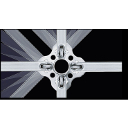 Échafaudage sur console PERI UP Rosett - Largeur 72 à 104 cm - Capacité portante élevée - Pour géométries complexes_2