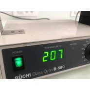 Four tubulaire de laboratoire en verre - Büchi B580 reconditionné - Provenance laboratoire pharmaceutique_2