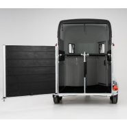 Remorque pour transport d'animaux - 2 places - cheval liberté gold origins aluline_2