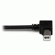 StarTech Cble USB 2.0 A vers USB B Coudé à  Gauche Mle_2