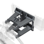 Balayeuse coudée SA - nettoyage de grandes surfaces et chaussées industrielles - angle ±30° - modèles SA 155, SA 180, SA 210, SA 220, SA 240, SA 260_2