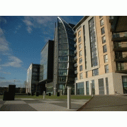 Borne lumineuse LED d'éclairage public - aluminium - 10 à 30W - 1 à 2.3m - capteur de mouvement en option_2