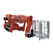 Nacelle araignée LEO35Tplus - chenilles ajustables hydrauliques - hauteur de travail 35,00 m - capacité panier 400 kg_2