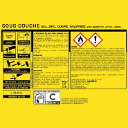 Sous-couche aluminium, zinc, cuivre, galvanisé JULIEN - 0.5L - excellente adhérence et protection_2