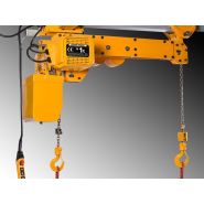TWER2M - Palan électrique à chaîne double crochet KITO - Capacité de charge 2x250 à 2x1600 kg_2