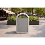 Borne de propreté Recco article 600 - Béton armé résistant et personnalisable_2