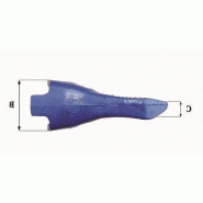 Dents de godet Fastkey FK2 DPE - Références FK2 DPE - Poids 1.6 Kg - Dimensions multiples_2