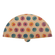 Éventail sur-mesure en papier kraft - impression quadri sur deux faces - minimum 100 pièces_2