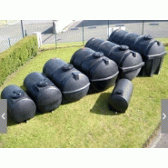 Réservoir d'eau robuste pour arrosage d'espaces verts