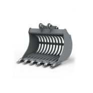 Godet squelette GSQ28-800AS pour minipelle 1,8-2,8 T - Uniter45 - 800 mm - type ESCO_2