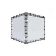 Cube promotionnel - 4 faces - Bâche Tendue - So-Cube_2