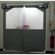 Porte souple battante SP2000 - spenle - isolation thermique et phonique en PVC souple_2