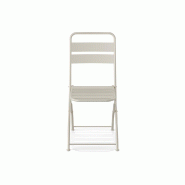 Breeze - Chaise de bistrot en métal sable_2